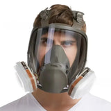 Industrial Anti-Fog Large Lens Lightweight Full Face Protection Gas Mask