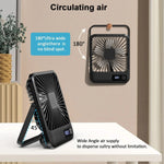 Portable Ultra Quiet USB Rechargeable Folding Personal Fan