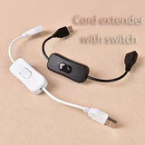 Instant Power Management USB ON/OFF Switch Cable Extension Device (2pcs)