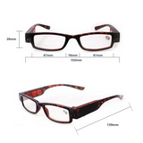 BrightView LED Illuminated Durable & Flexible Unisex Reading Glasses