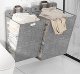 Multifunctional Foldable Punch Free Wall Hanging Laundry Hamper