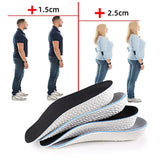 Height Increase Arch Support Memory Foam Orthopedic Insoles