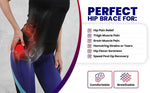 Pro-Fit Hip & Thigh Targeted Compression Hamstring & Sciatica Relief Support Brace