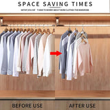 Space Saving Extendable Hanger Connector Organizer (50Pcs)