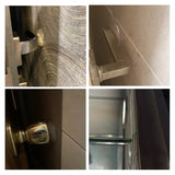 XXL Soft Silicone Self-adhesive Wall Protector Door Handle Bumper (6 pcs)