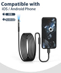 2MP HD Single/Dual Lens Waterproof Endoscope Camera for Android / Apple