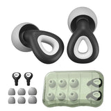 Ergonomic Silicone Noise-Reducing Reusable Waterproof Earplugs