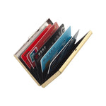 Metal Slim Card Holder RFID Blocking Wallet