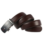 Genuine Leather Automatic Buckle Luxury Designer Ratchet Belts