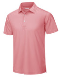 TACVASEN Summer Quick Dry Short Sleeve Polo Shirt