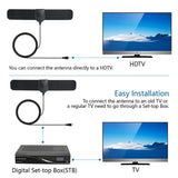 High Gain DVB T2 HD 1080P Indoor Digital Receiver TV Antenna