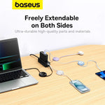 Baseus Retractable 100W Fast Charging Type-C Cable For MacBook/iPhone/Win/Android