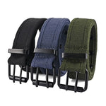 Double Needle Buckle Breathable Woven Ultra-Durable Belt