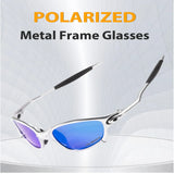 Polarized UV400 protection Metal Lightweight Frame Sunglasses