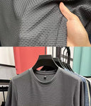 Lightweight Short Sleeve Mesh Ice-Silk Breathable Sweat-Absorbing T-shirt