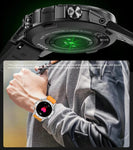 Military-Grade Durability Shockproof & Impact-Resistant Bluetooth Health Monitoring Smartwatch (Android+IOS)