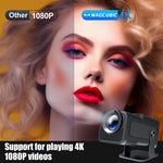 Advanced 4K HD Dual Connectivity Cinema Experience Portable Projector