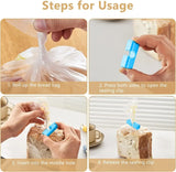 Snack Bags Sealing Reusable Spring Clips (12 pcs set)