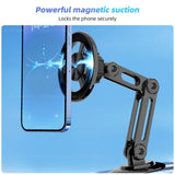 Magsafe Rotatable & Expandable Metal Magnetic Universal Car Phone Mount