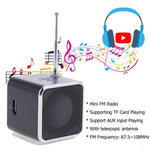 Rechargeable 2 in 1 LCD Display Stereo Radio & Bluetooth Speaker