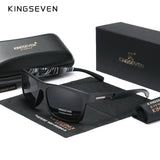 KINGSEVEN UV-400 Polarized Designer Mirror Sunglasses