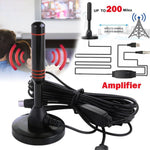 HD Digital Indoor Ultra Amplified 200 Miles VHF/UHF TV Antenna