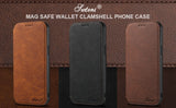 Wallet iPhone Case Compatible with MagSafe Magnetic Wireless Charging