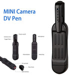 Full HD 1080P Night Vision & Motion Detection Clip-On Spy Video Camera