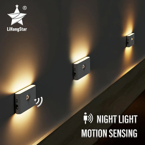 Intelligent Sensor Two-Way Lighting Magnetic Rechargeable LED Night Light