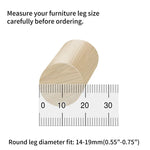 Furniture Leg Silicone Floor Protectors Pad Cups