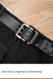 Premium Quality Genuine Leather Vintage Design Belt