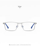 Metal Frame Blue Light Blocking Reading Glasses
