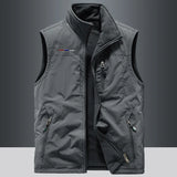 Casual Thermal Double-Sided Wear Multi-Pocket Men's vest