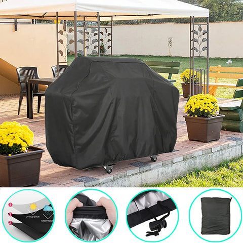 Heavy Duty Waterproof Outdoor BBQ Protective Cover