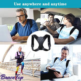 Adjustable Back Neck & Shoulders Posture Brace Corrector