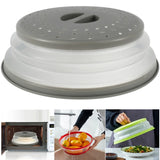 Multi-Purpose 3 in 1 Collapsible Microwave Splatter Cover