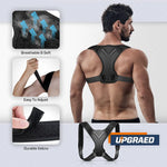 Adjustable Back Neck & Shoulders Posture Brace Corrector