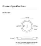 Baseus Retractable 100W Fast Charging Type-C Cable For MacBook/iPhone/Win/Android