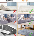 Carpet Non-slip Anti Curling  Reusable Washable Stickers (16pcs)