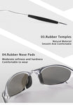 Polarized UV400 protection Metal Lightweight Frame Sunglasses