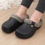 Soft Plush Warm Waterproof Non-slip Clogs