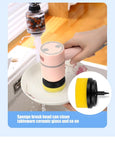 Multi-functional Rechargeable Electric Scrubber Cleaning Brush