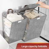 Multifunctional Foldable Punch Free Wall Hanging Laundry Hamper