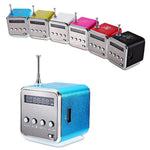 Rechargeable 2 in 1 LCD Display Stereo Radio & Bluetooth Speaker