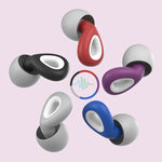 Ergonomic Silicone Noise-Reducing Reusable Waterproof Earplugs