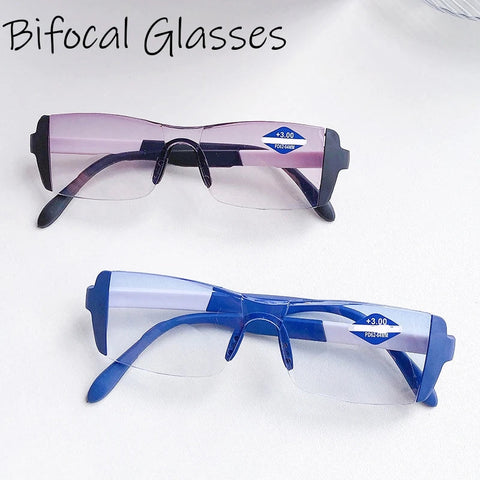 Bifocal Technology (magnified & distance vision) Anti-Blue Light Reading Glasses