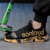 Indestructible Puncture & Smashing Proof Work Safety Shoes