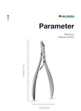 MR.GREEN Professional Medical Grade Stainless Steel Nail Nipper