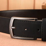 Elegant Suede Retro-Trend Alloy Buckle Belt