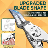 Modernized Curves Spring Clipper For Thick Ingrown Nails